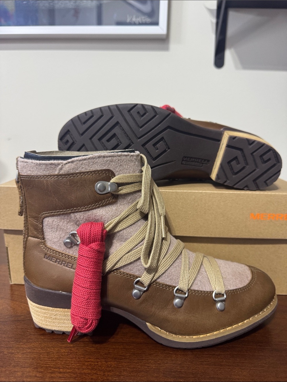 Merrell Shiloh II Warm J004423 Camel Women’s Boots (New)